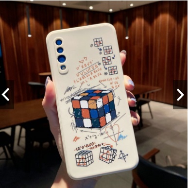 PRINTING LENS PROTECTOR Rubik's cube case oppo a15 a1k a31 2020 a37 a39 a3s c2 a53 a33 a54 a71 a74 4g a83 a9 a5 2020 a92 a52 f11 pro f1s a59 f5 f7 f9 a5s a7 a12 neo 7