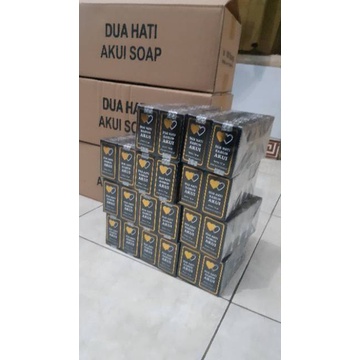 Sabun Gatal Kulit DUA HATI - Sabun Sulfur AKUI Original 100% BPOM