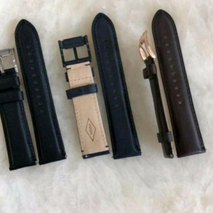 PROMO HARI INI Strap kulit fossil tali jam fossil original 22 mm tali jam tangan asli murah
