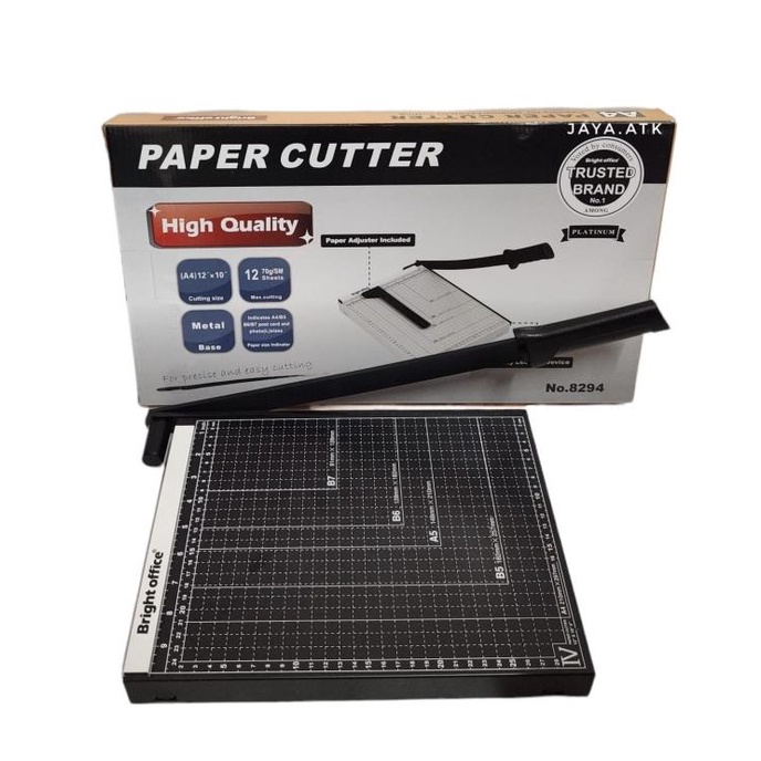 

PAPER CUTTER PEMOTONG KERTAS MEJA A4 PISAU JILID KATER TRIMMER