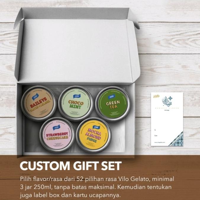 

Hampers Vilo Gelato Minimum Order 3 Jar