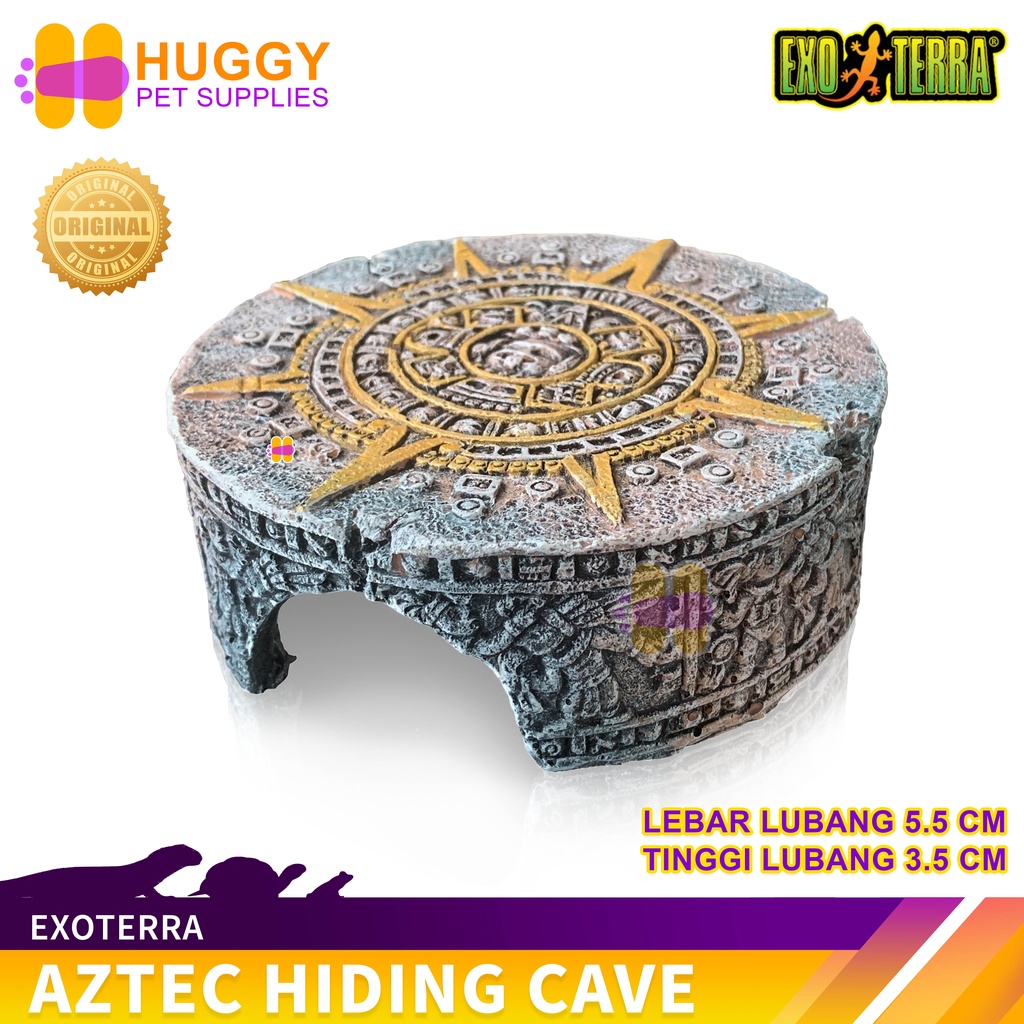 Exo terra Aztec Hiding Cave / Hiding Cave Basking Spot