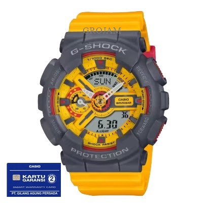 CASIO G-SHOCK GMA-S110Y-9A GMA S110Y 9A ORIGINAL GARANSI RESMI