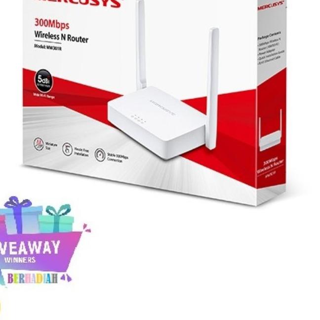 ✽ Marcusys MW302R Router Wireless 300Mbps ➳