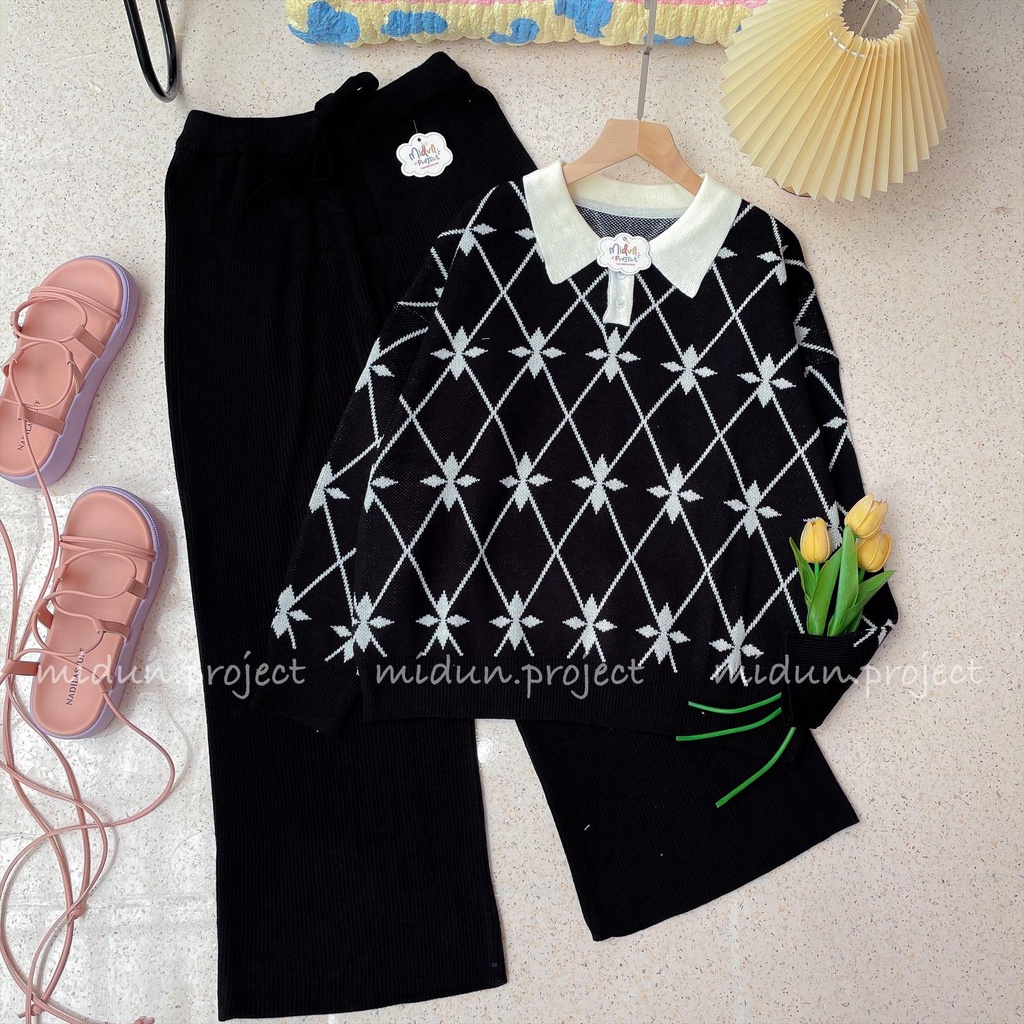 Agatha Knit | Atasan Rajut Wanita Premium