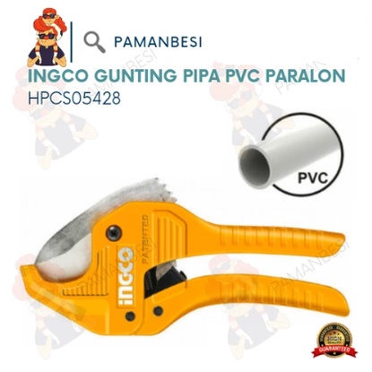 

Gunting Pipa PVC (3-42mm) Potong Paralon Pipe Cutter INGCO HPCS05428