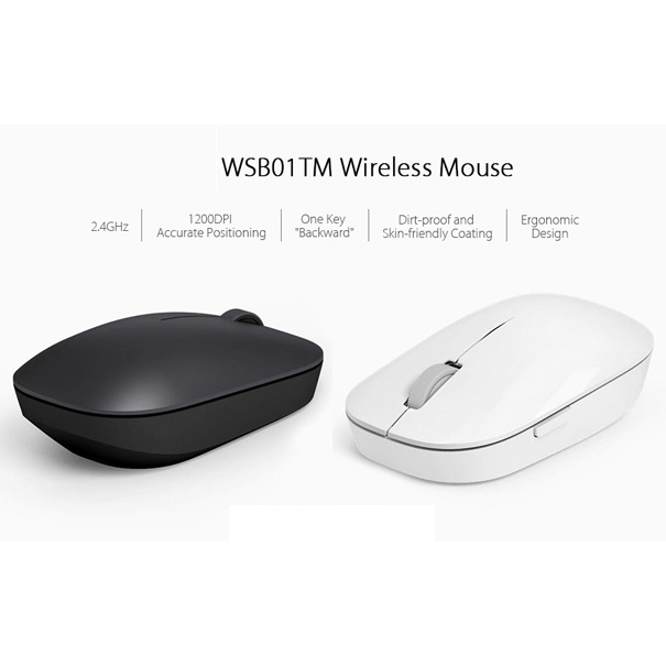 Wireless Mouse 2.4 GHz 1200DPI - WSB01TM