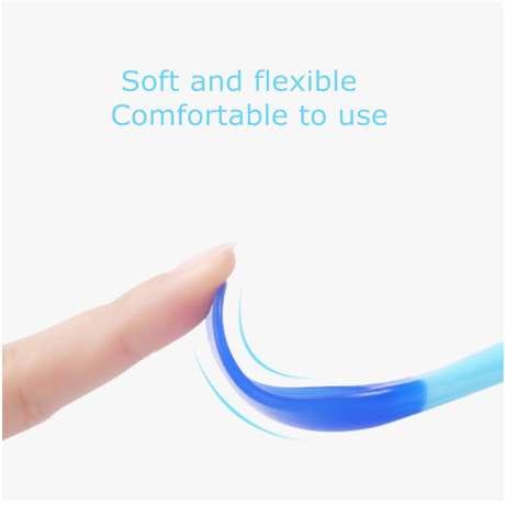 【GOGOMART】Sendok Makan Bayi Silikon / Sendok Garpu Makan Bayi Silicone Peralatan MPASI Sensor Suhu Panas