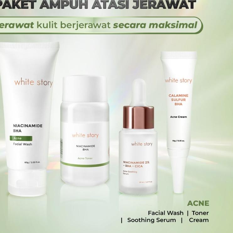 ✻ White Story Paket Acne Lengkap ☑