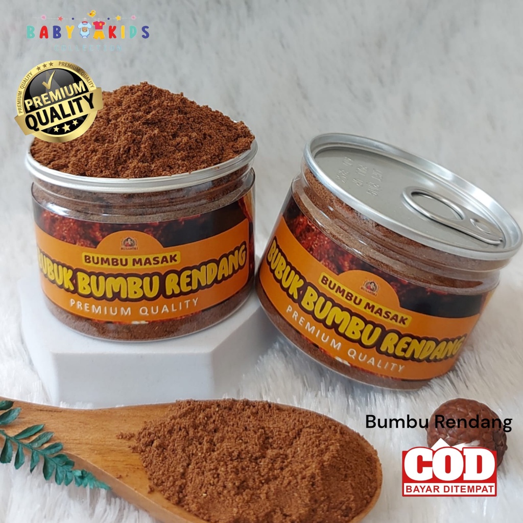

Can Rempah Bumbu Rendang Spesial Asli Minang Bubuk Masak Rendang Kualitas Premium