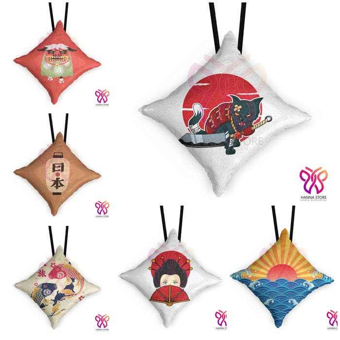 Gantungan Mobil Bantal Souvenir Jepang Japan