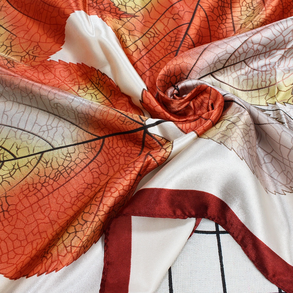 Hijab Kerudung Shawl Syal Sutra Simulasi 90cm Syal Persegi Besar Malaysia Syal Kasual Syal Syal Perdagangan Luar Negeri  Wanita Original premium Kecantikan