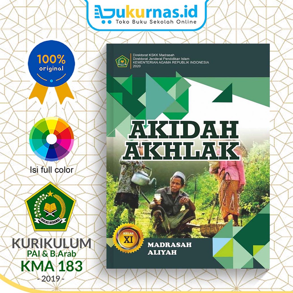Buku Siswa Akidah Akhlak Kelas 11 MA KEMENAG