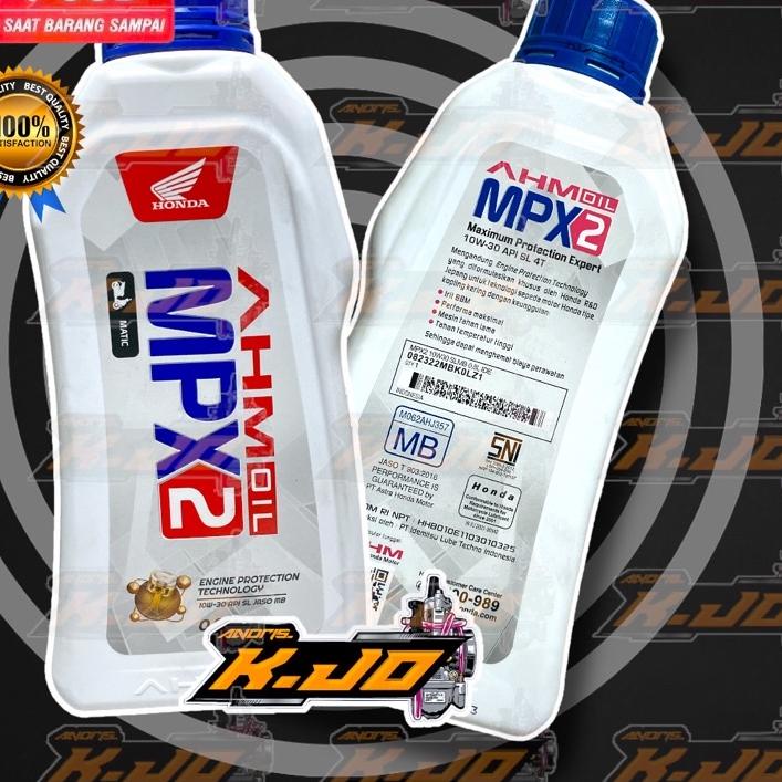 HOT Product AHM OIL MPX2 MATIC 10w 30 SL Oli Mesin MPX 2 OLI MPX 2 OLI MOTOR MATIC HONDA VARIO BEAT 