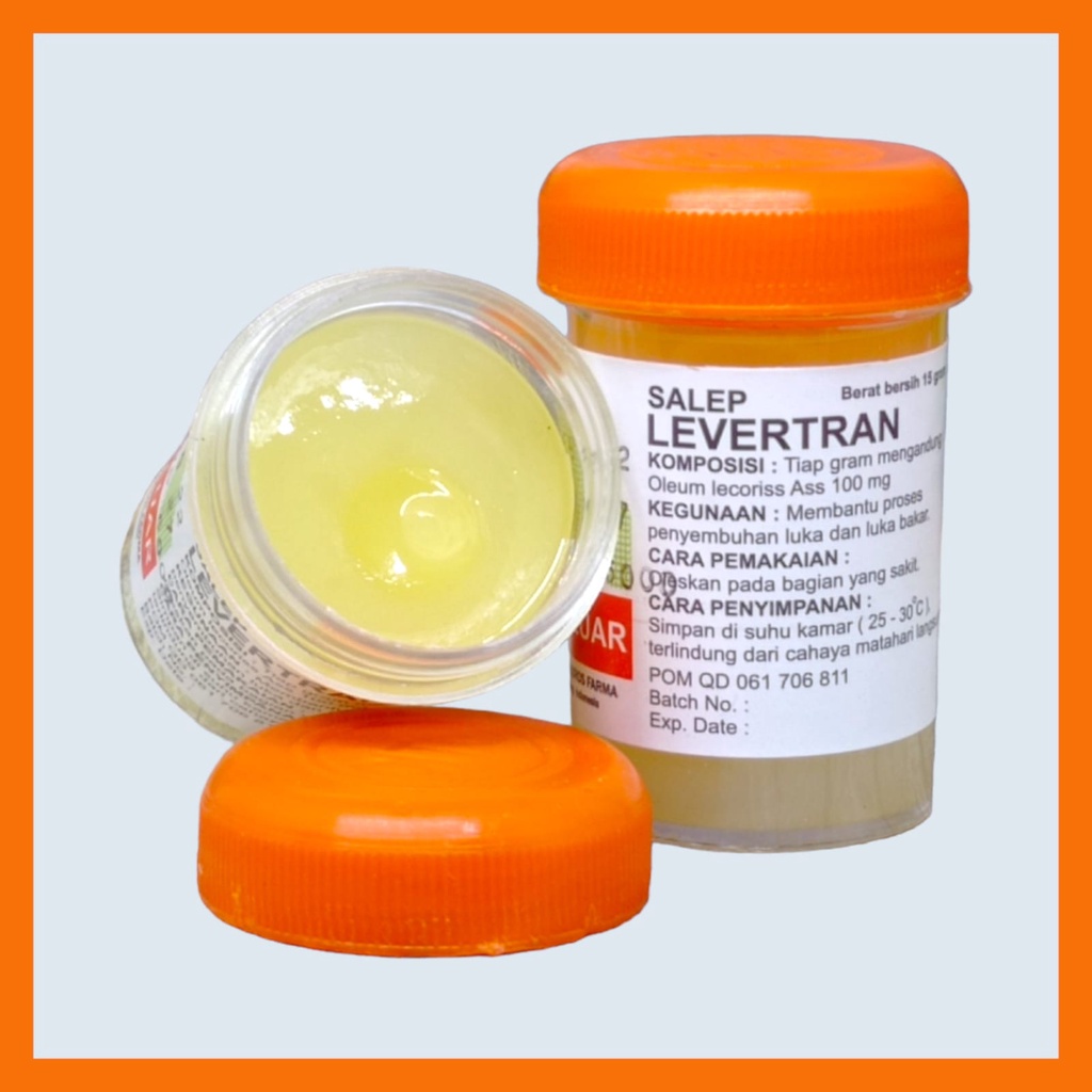Salep Belerang Levertran Original, Salep Gatal Gatal, Salep Belerang sulfur, salep eksim, Salep gata