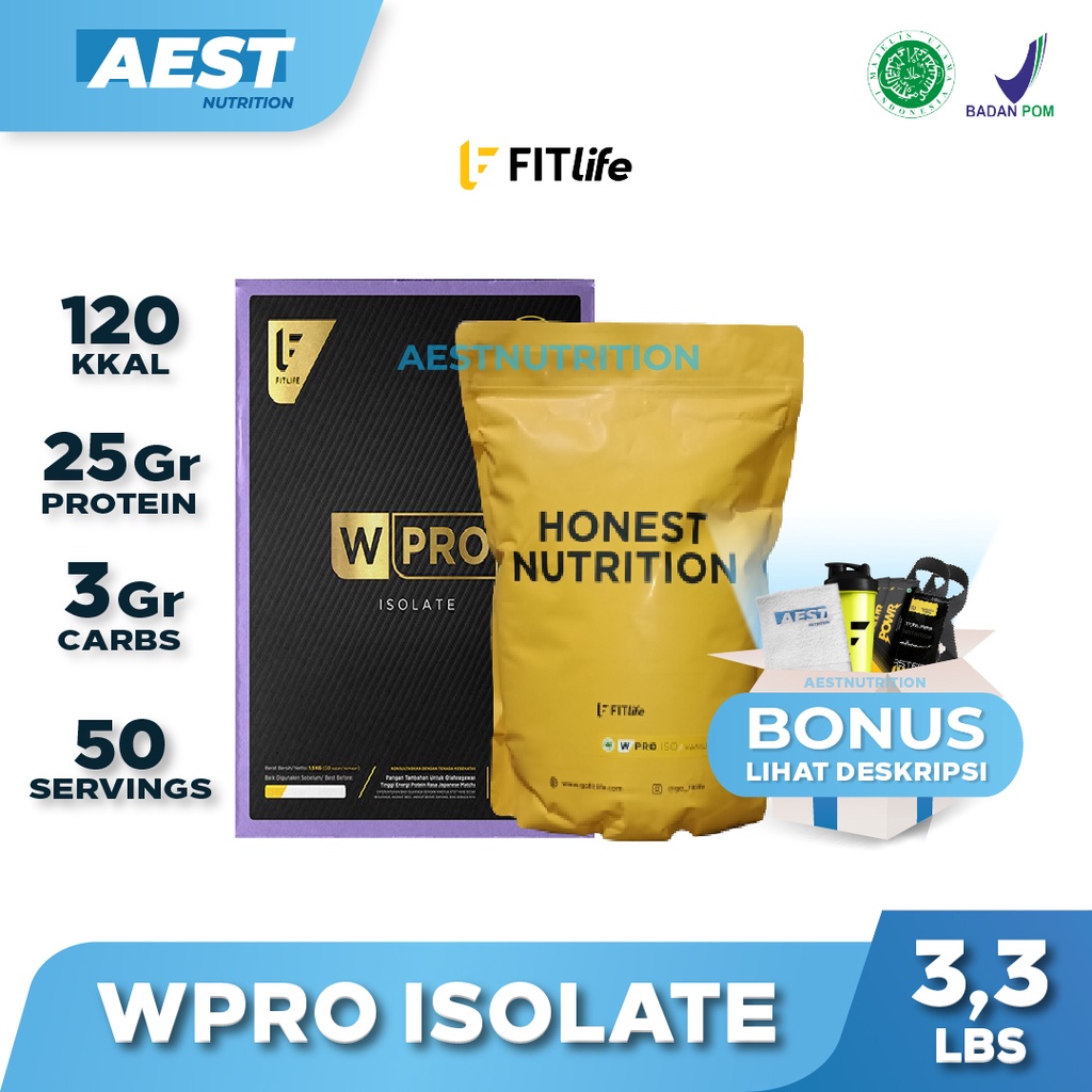 Fitlife WPRO Isolate 3,3 lbs Whey Protein Isolate