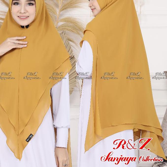 ⅎ COD//KHIMAR 2 LAYER SAHLA JUMBO CERUTY PREMIUM/KHIMAR INSTAN CERUTY 2 LAYER SAHLA SYARI/HIJAB INST