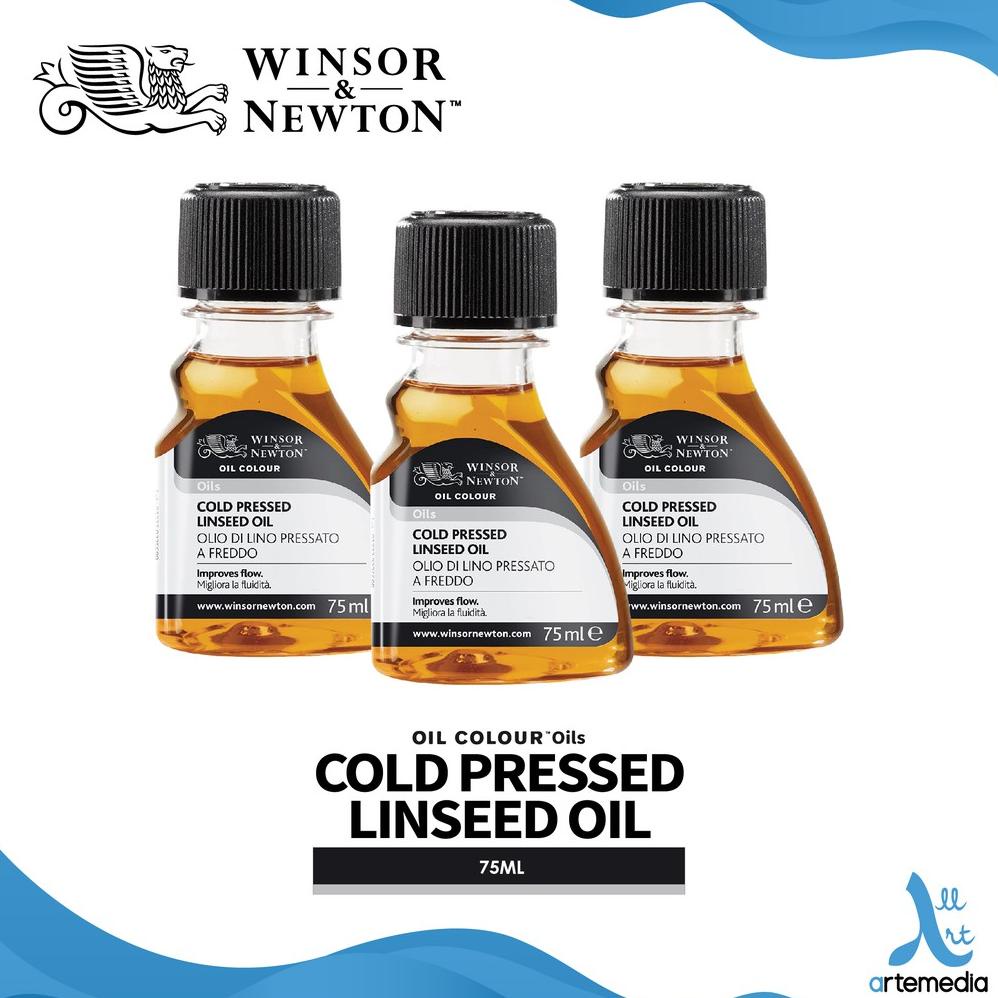 

Medium Cat Minyak Winsor & Newton Cold Pressed Linseed Oil Painting