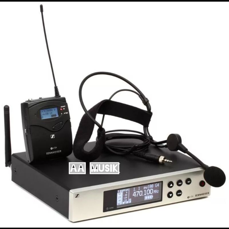 MIC WIRELESS HEADWORN SENNHEISER EW100-G4 ME3 ORIGINAL ME 3