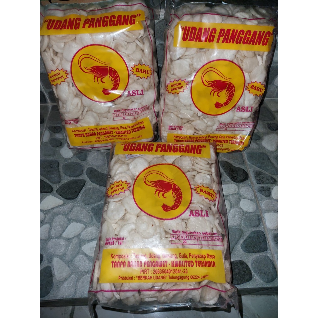 

KRUPUK UDANG PANGGANG VIRAL 150 GR