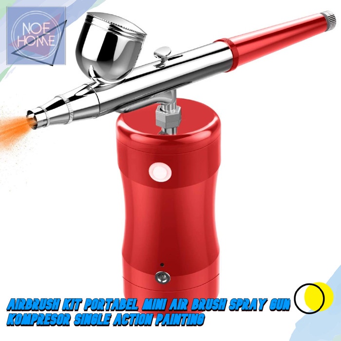 Terlaris Airbrush Kit Portabel Mini Air Brush Spray Gun Kompresor