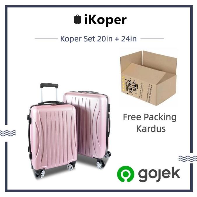 Koper Polo Set 20 inch + 24 Inch Original Polo Cabin Size Koper Import ---NEW---