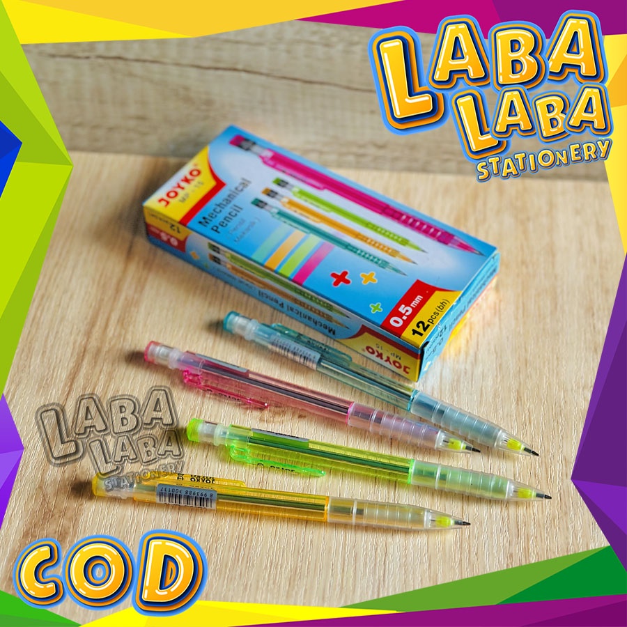 

LabaLabaStationery Pensil Mekanik Joyko MP-15 / 0.5 mm (LUSIN)
