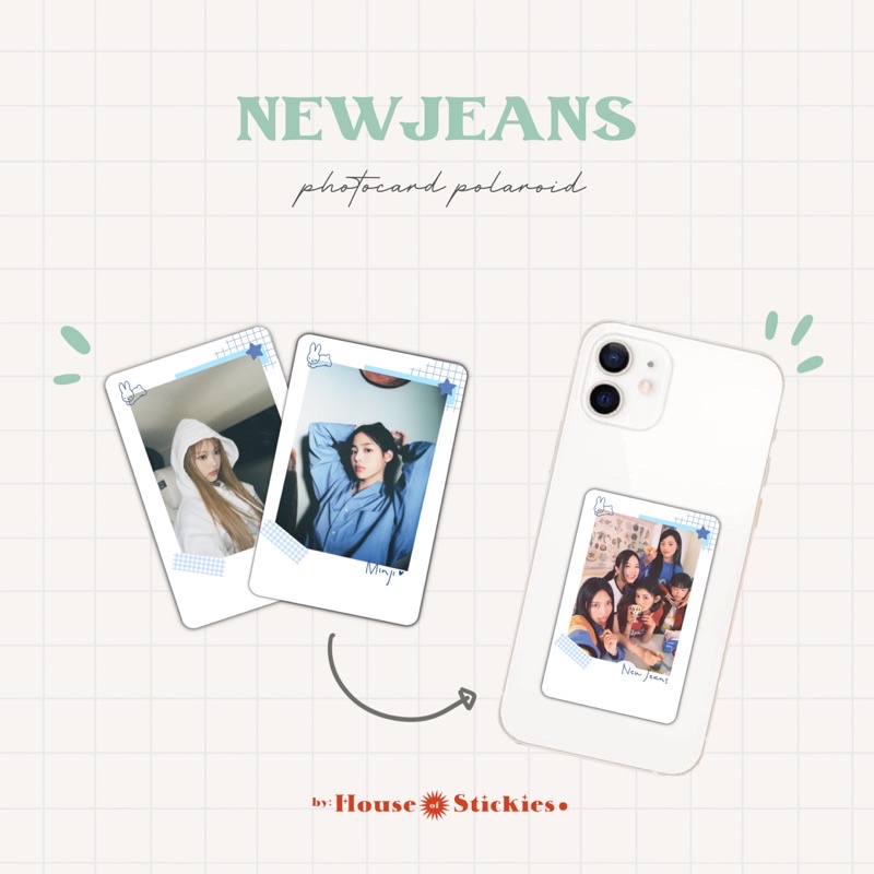 NEWJEANS Photocard Polaroid Fanmade