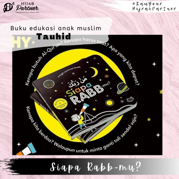 Terlaris Books Buku Edukasi Anak Sunnah Islami Boardbook Siapa Rabbmu