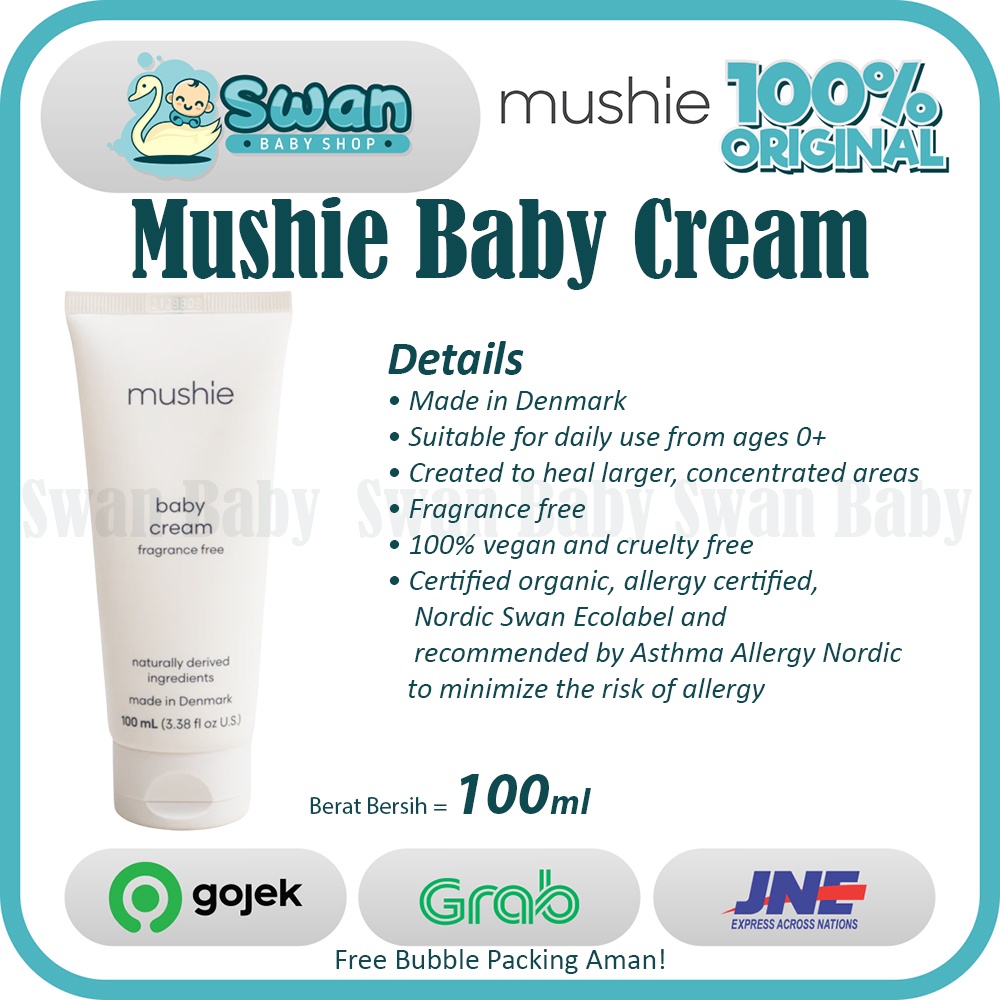 Mushie Baby Cream