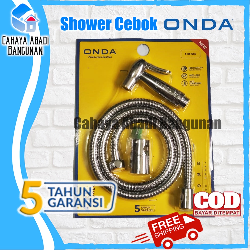 Jet Shower Cebok Closet Bidet ONDA Chrome S88 CCS