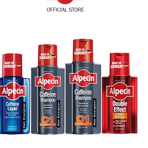 ➽ Alpecin Kafein Shampo / Tonik - Rambut Rontok pada Pria ☉