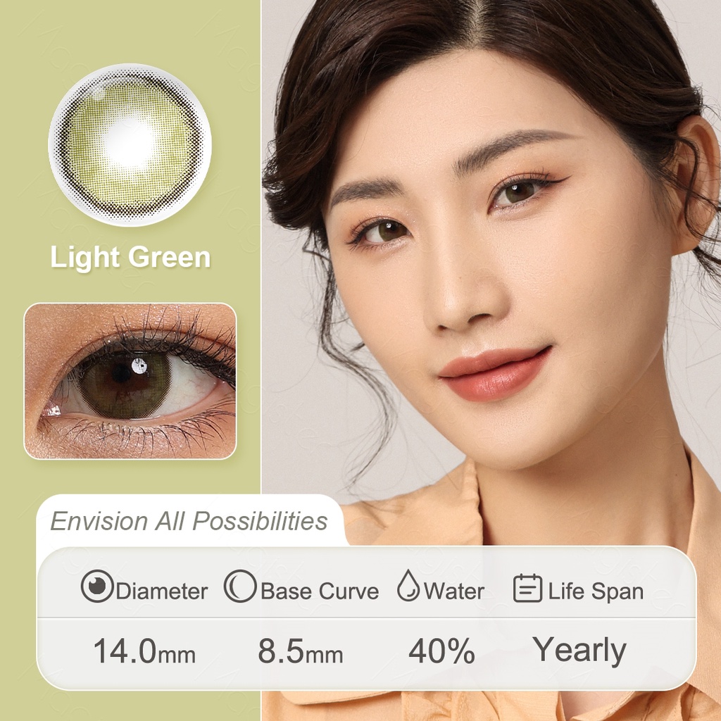 (COD)SOFTLENS MOONLIGHT COLORED LENSES MAGISTER SOFTLENS GRAY
