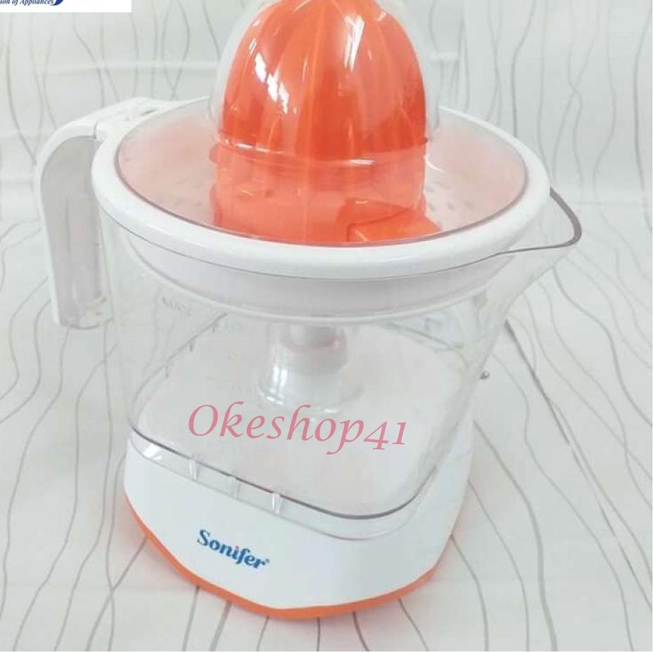 ➶ Sonifer SF-5514 Alat Peras Jeruk Otomatis Citrus Juicer Pemeras Buah Jeruk Elektrik ➹