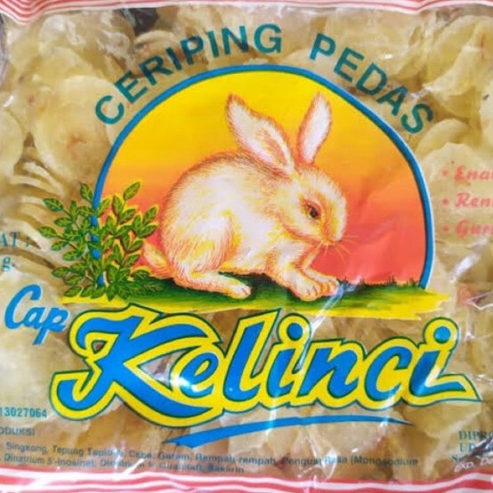 

Kerupuk Pedes Singkong Cap kelinci 500Gr