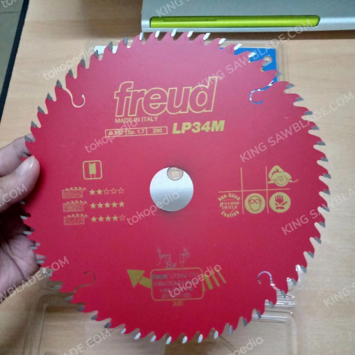 Terlaris Saw Circular Saw Freud 7"Mata 60(182X1.7/1.3X25.4Z=60) Lp34M-Cr3