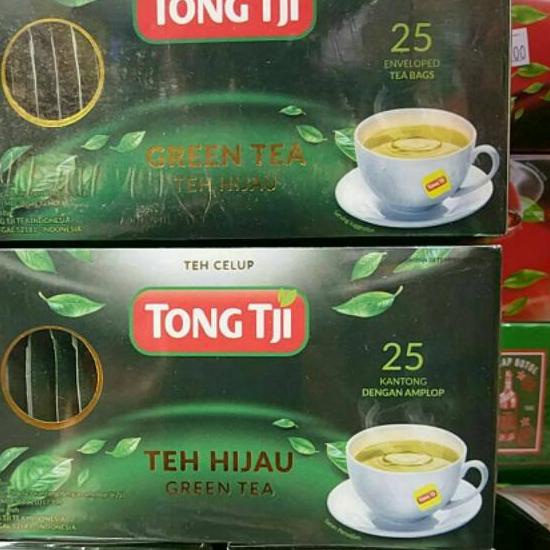 

✨ Teh Hijau Celup Tong Tji | Green Tea (25kantong) !!