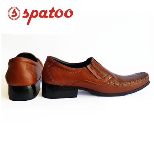 Sepatu Kulit Original SPATOO Sol Iris Kulit Sapi Asli Eksklusif Limited Edition 209 TAN