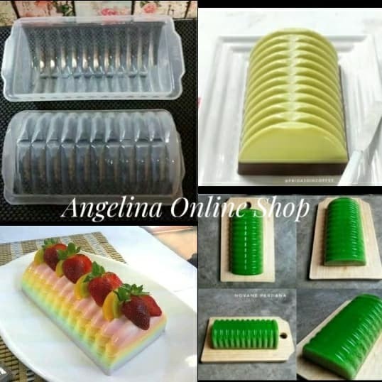[Cetakan ] Cetakan Puding Setengah Lingkaran [Kue]