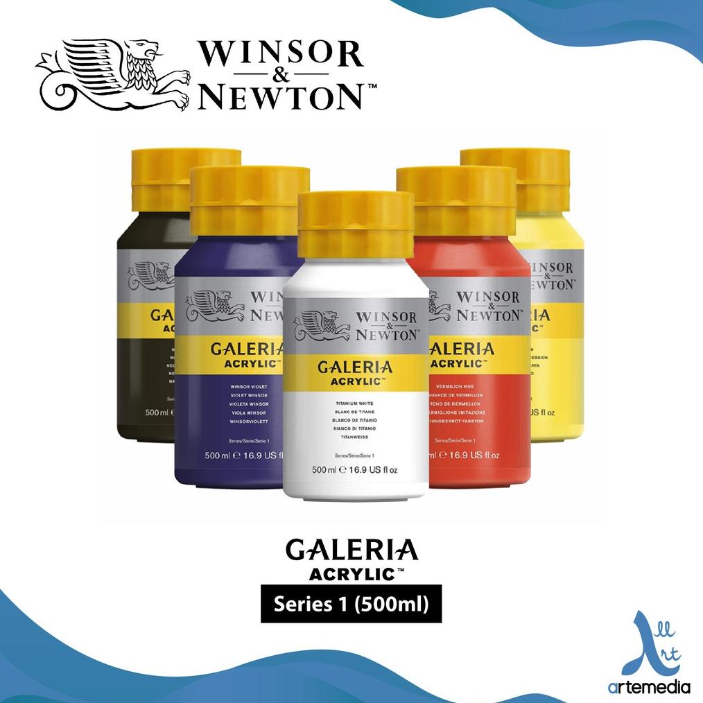 

Cat Akrilik Winsor & Newton Galeria 500ml Series 1 Acrylic Titanium White - 02/02