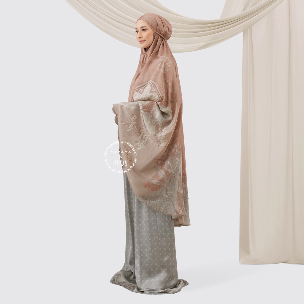 Mukena Travel Miraya x Senya Talavera Rosegold