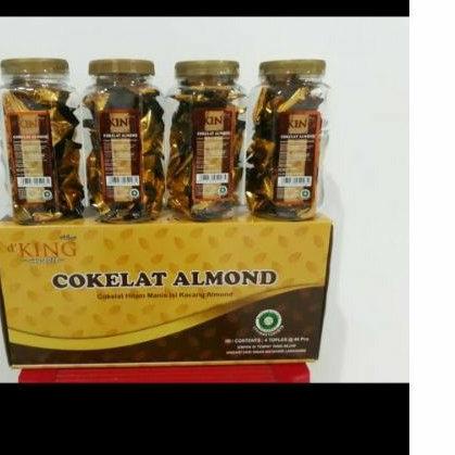 

❄ coklat almond Bonibol per dus isi 4 toples ☃