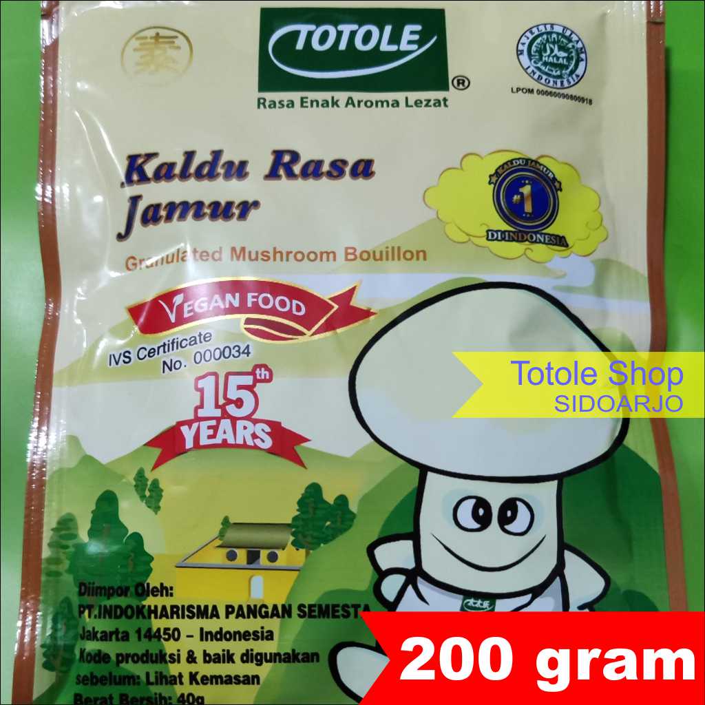 

Totole Kaldu Rasa Jamur 200 gram gr g 200gram 200gr 200g