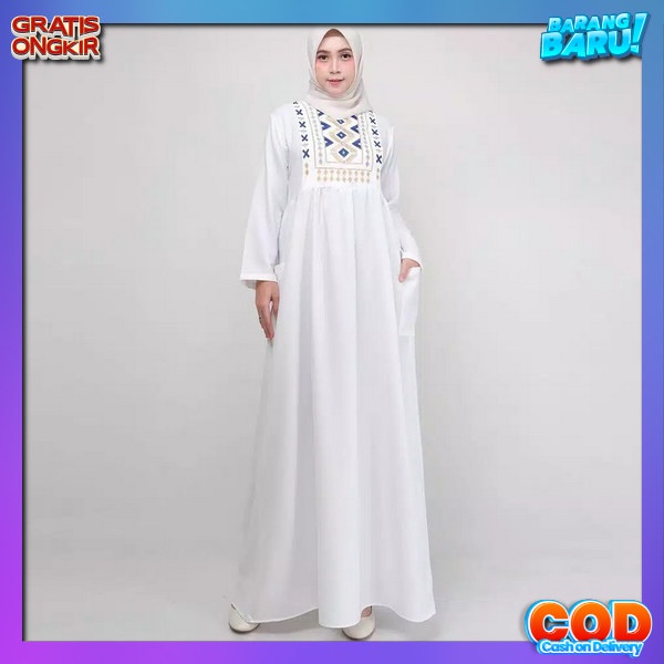 Gms Couple Cwo Cwe Elegan Gamis Kopelan Dewasa 2023 Set Muslim Buju Copel Pasangan Kekinian Murah Ba