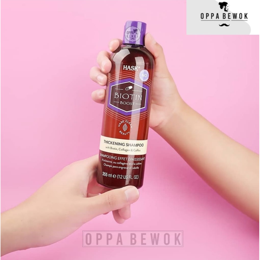 [ HAIR TREATMENT ] SHAMPOO BIOTIN 100% ORIGINAL TERBARU TERMURAH ( perawatan rambut rontok rusak bercabang tipis )