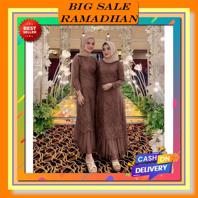 Promo Cuci Gudang Gamis Nibras Terbaru Original Crinkle Airflow Terbaru 2022 Kekinian Viral Dewasa G