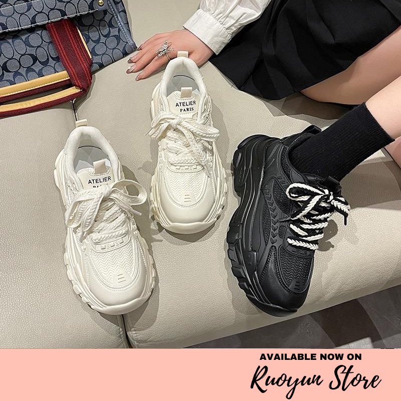 RYX - Willow Flutter Sepatu Sneakers Tali Wanita Fashion Casual / Olahraga (NO BOX) - Ori Import