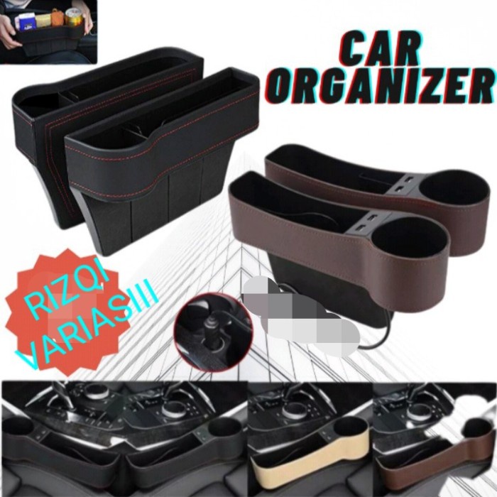 Terlaris Sepasang Front Seat Car Organizer Cup Holder Mobil Allnew Avanza