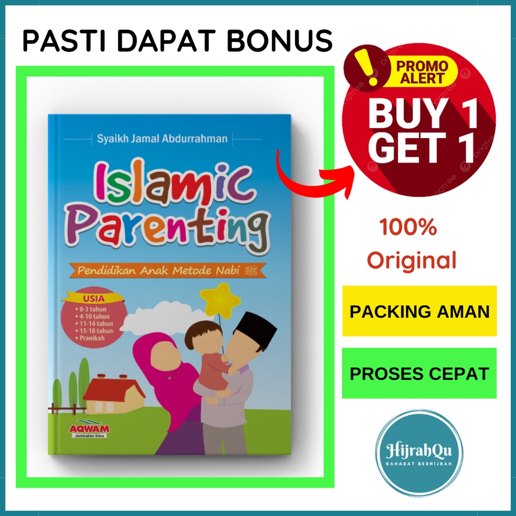 Buku Islamic Parenting - Penerbit Aqwam ORIGINAL