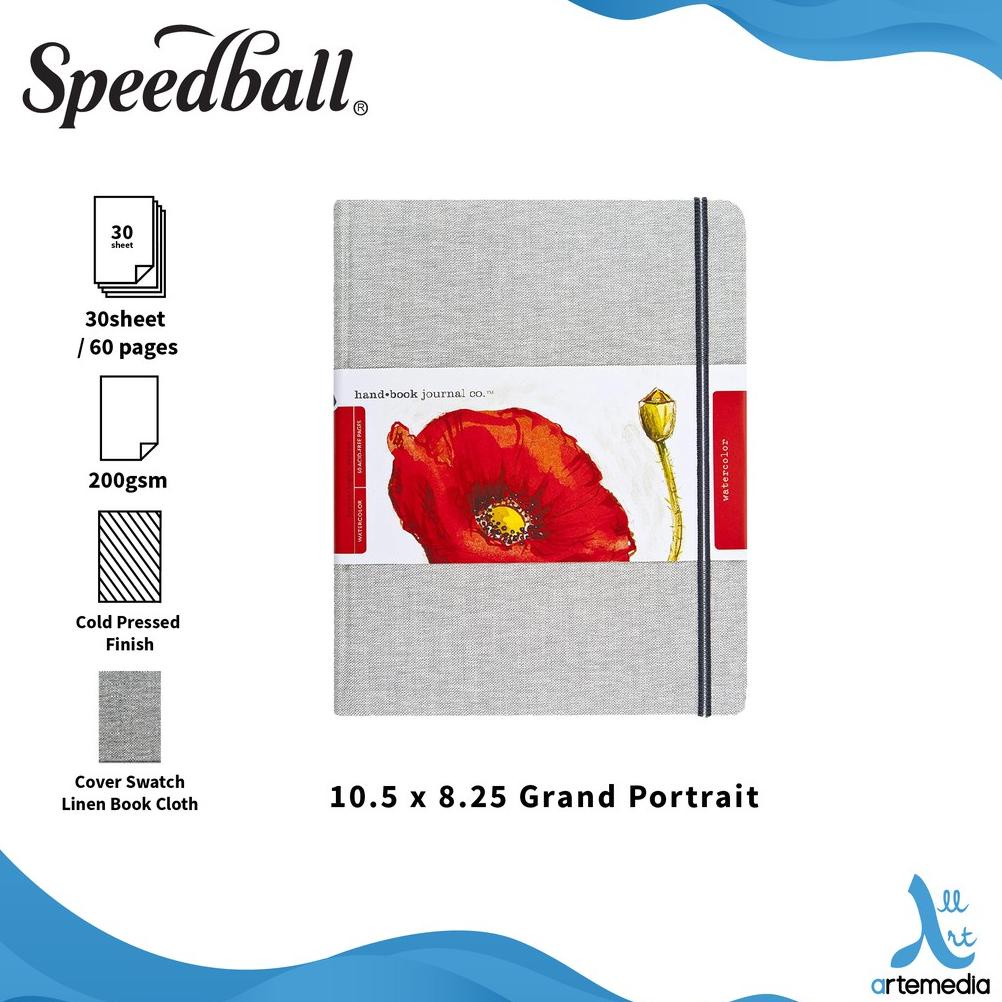 

Watercolor Journal Speedball Watercolor Hand Book Grand Portrait